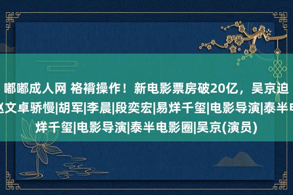 嘟嘟成人网 袼褙操作！新电影票房破20亿，吴京迫不足待打电话向赵文卓骄慢|胡军|李晨|段奕宏|易烊千玺|电影导演|泰半电影圈|吴京(演员)